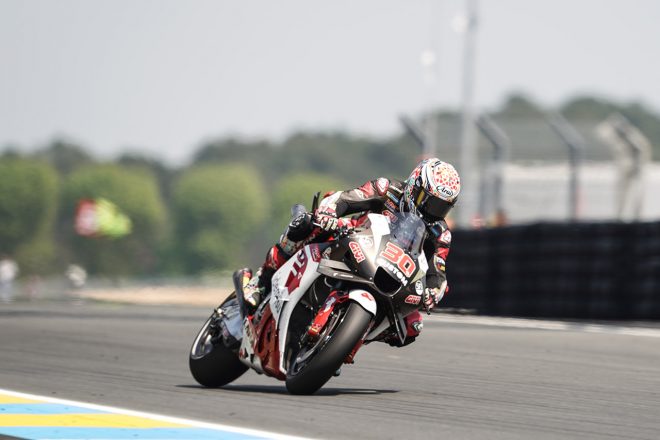 中上貴晶（LCRホンダ・イデミツ）／2023MotoGP第5戦フランスGP 決勝