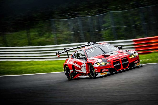 両レースで3位に入ったチームWRTの32号車BMW M4 GT3
