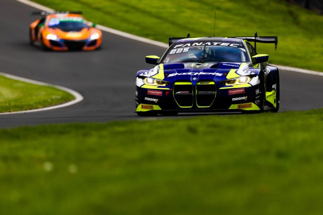 チームWRTの46号車BMW M4 GT3（マキシム・マルタン／バレンティーノ・ロッシ組）　2023年GTWCヨーロッパ第2戦ブランズハッチ