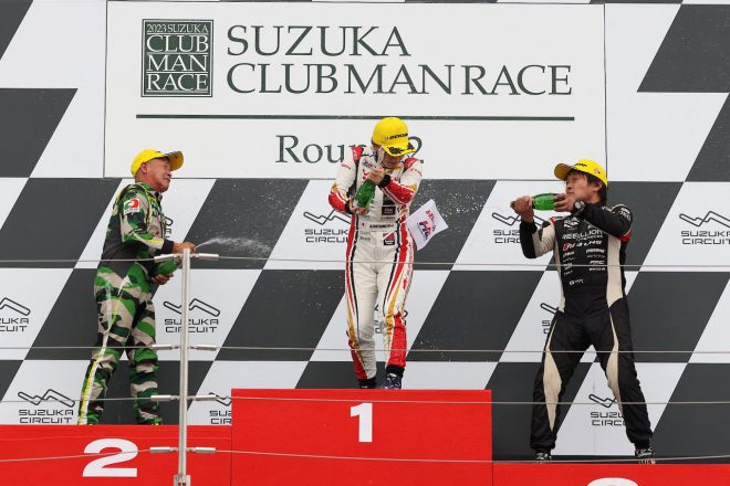2023年TCRジャパン第1戦鈴鹿 サタデーシリーズ 表彰式