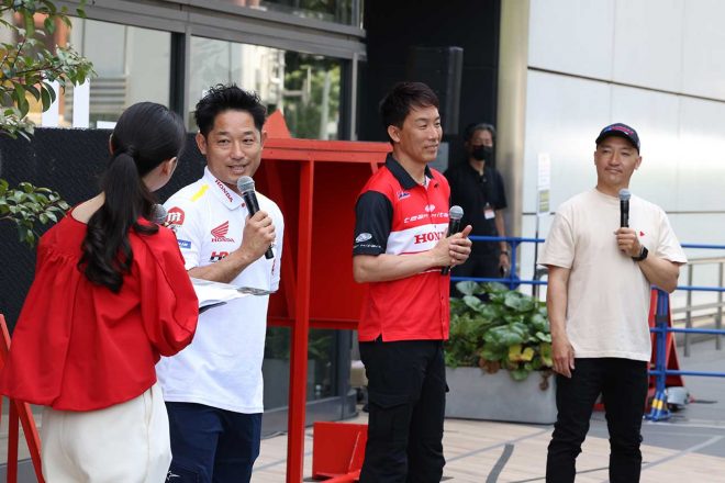 藤波貴久監督、小川友幸、小林直樹氏
