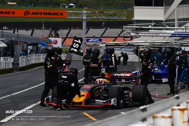 2023スーパーフォーミュラ第4戦オートポリス　リアム・ローソン（TEAM MUGEN）