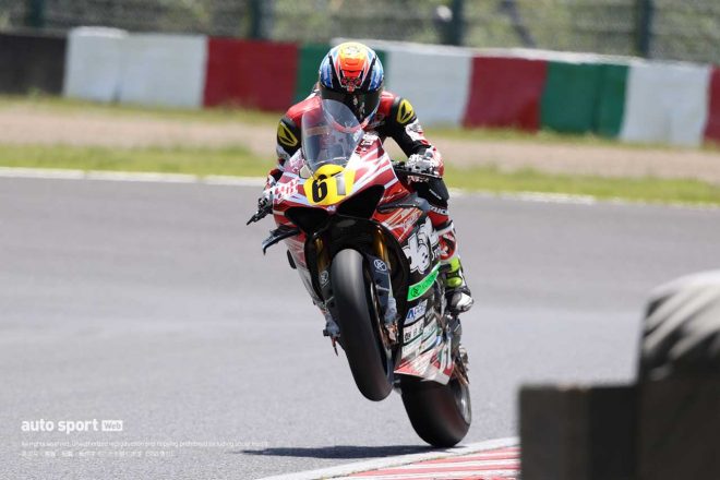 奥田貴哉（Team de”LIGHT）／2023鈴鹿サンデーロード第2戦 JSB1000 8耐トライアウト