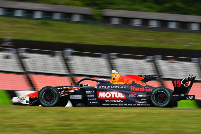 2023スーパーフォーミュラ第4戦オートポリス　リアム・ローソン（TEAM MUGEN）