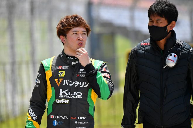 2023スーパーフォーミュラ第4戦オートポリス　宮田莉朋（VANTELIN TEAM TOM’S）