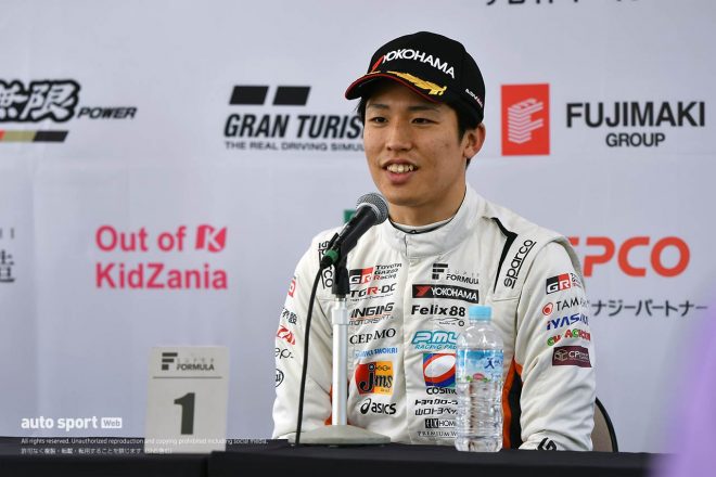 2023スーパーフォーミュラ第4戦オートポリス　坪井翔（P.MU/CERUMO・INGING）