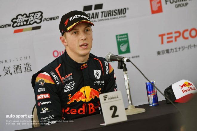 2023スーパーフォーミュラ第4戦オートポリス　リアム・ローソン（TEAM MUGEN）