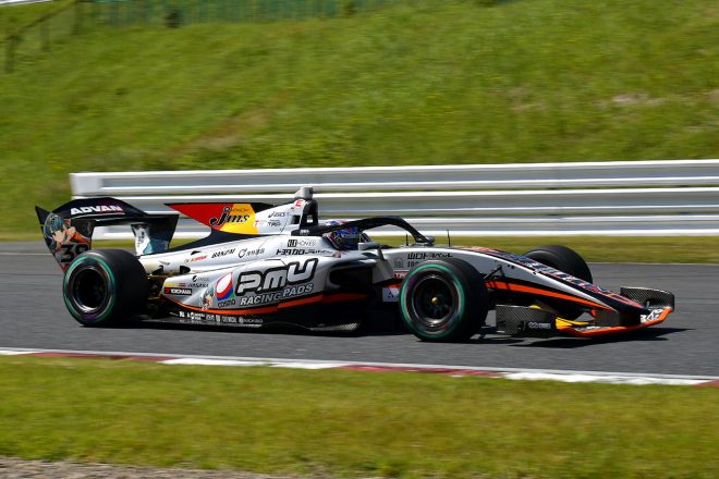 2023スーパーフォーミュラ第4戦オートポリス　阪口晴南（P.MU/CERUMO・INGING）