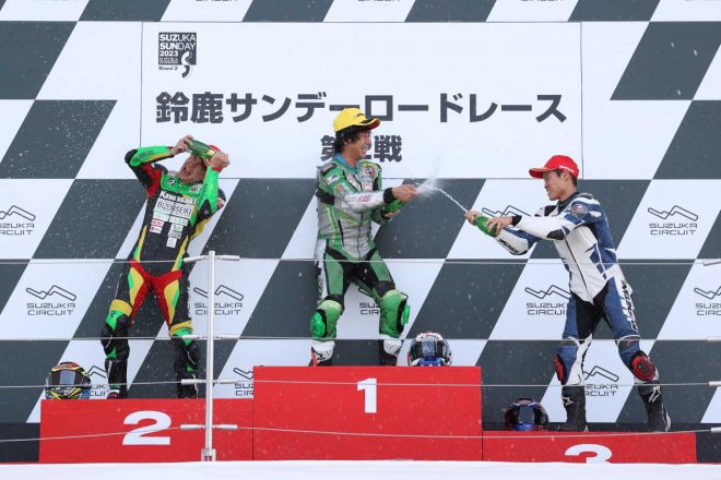 2023鈴鹿サンデーロードレース第2戦 JSB1000 8耐トライアウト 表彰式