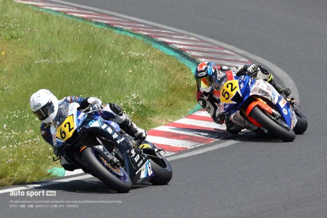 澤村元章（IRF with AZURLANE 3）、増田雄基（GESUNDHEIT Racing）／2023鈴鹿サンデーロード第2戦 JSB1000 8耐トライアウト 決勝