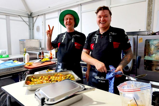 【F1ランチ探訪：アルファロメオ編】