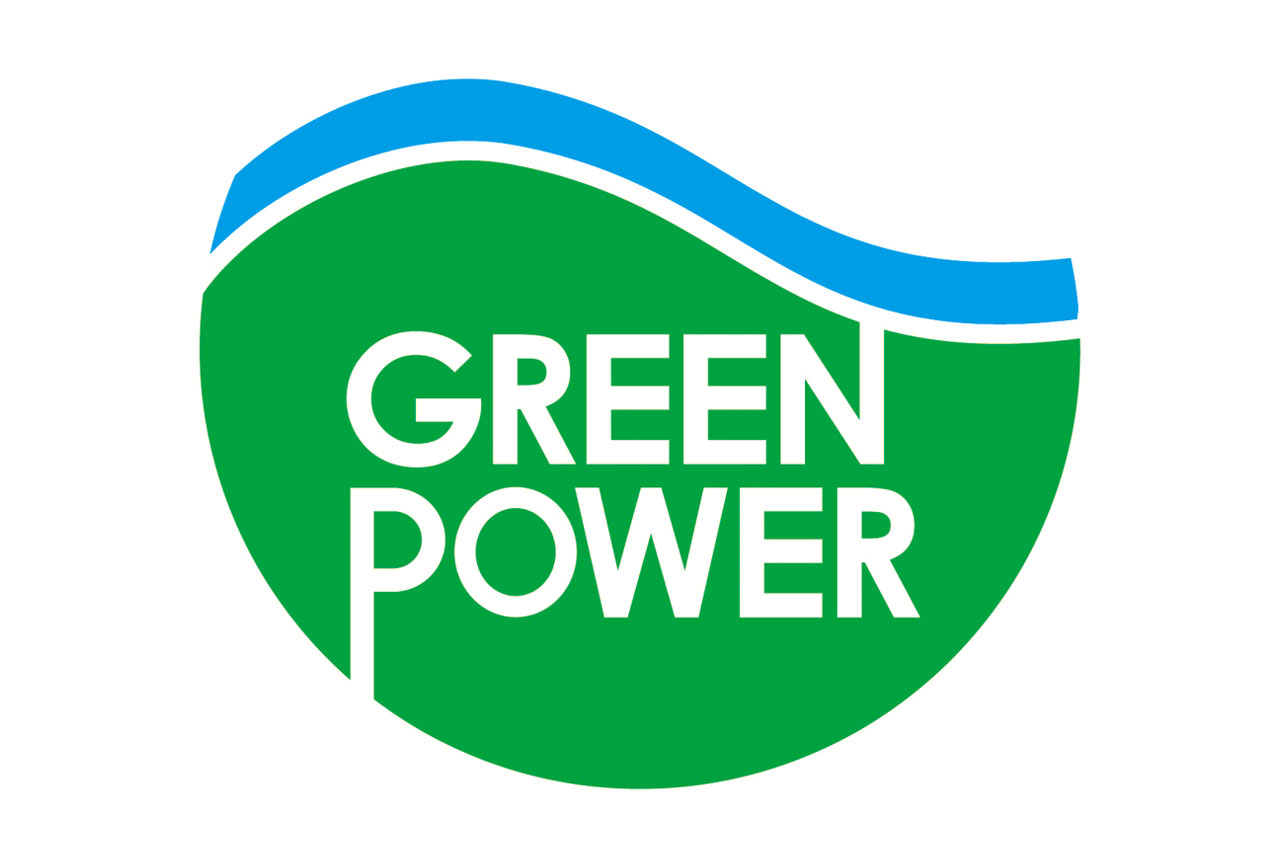 グリーン電力を示す『GREEN POWER』のロゴ