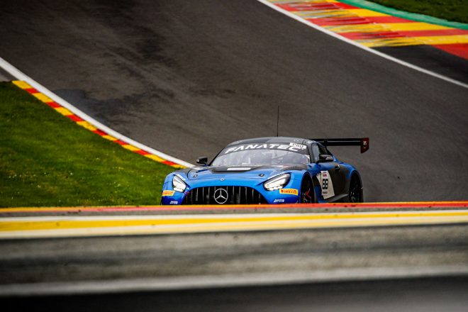 アコーディスASPチームの88号車メルセデスAMG GT3エボ　2023スパ24時間公式テスト
