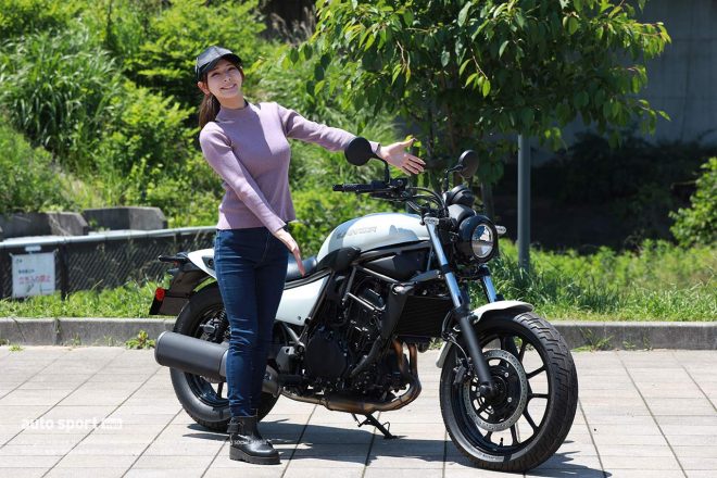 カワサキ・エリミネーター試乗／葉月美優のバイク通信