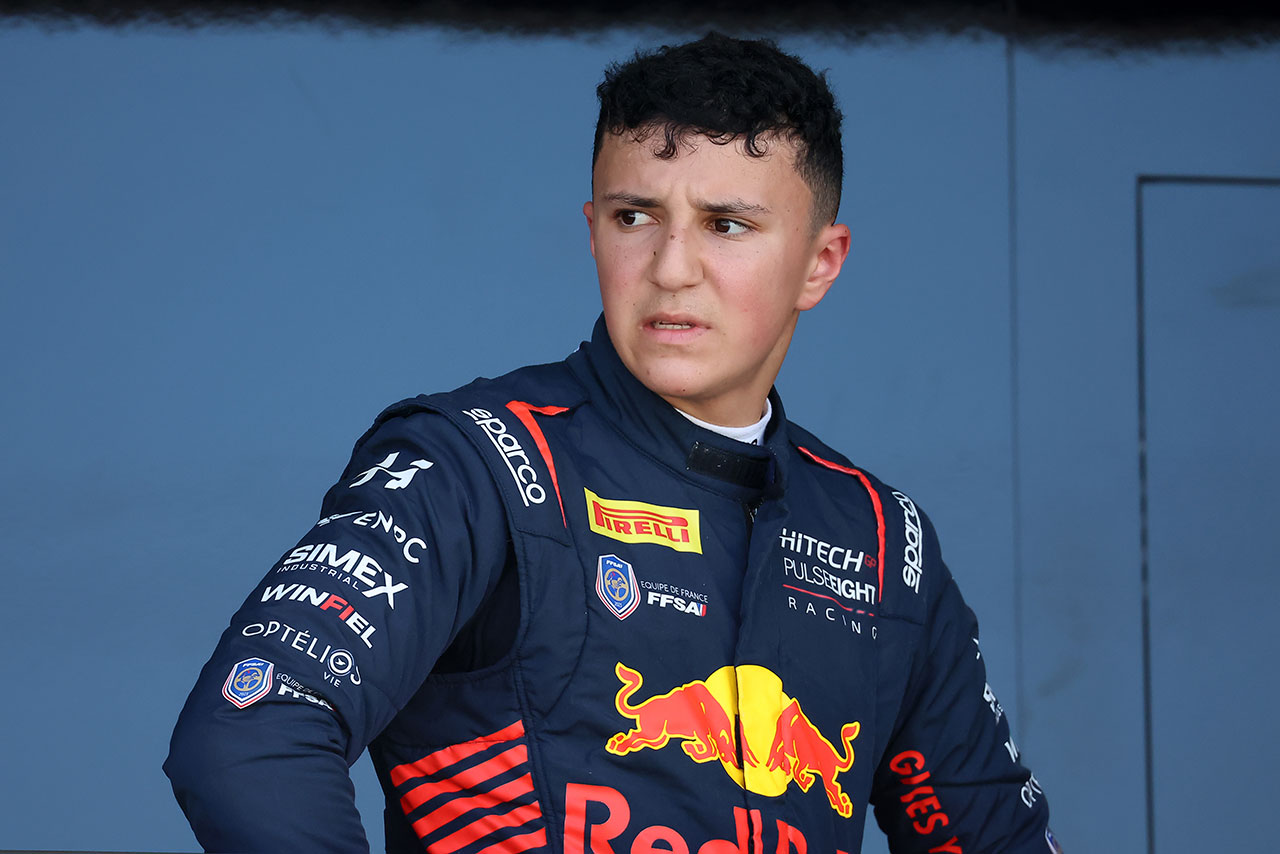 2023年FIA F2第6戦モンテカルロ アイザック・ハジャル（ハイテック・パルスエイト）