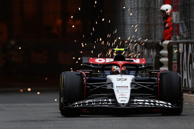 2023年F1第7戦モナコGP　角田裕毅（アルファタウリ）