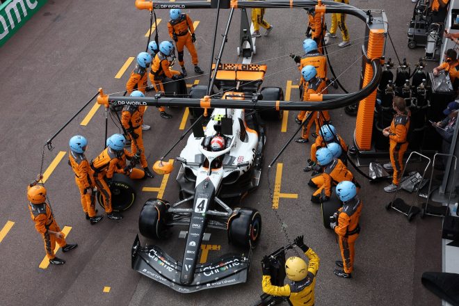 2023年F1第7戦モナコGP　ランド・ノリス（マクラーレン）