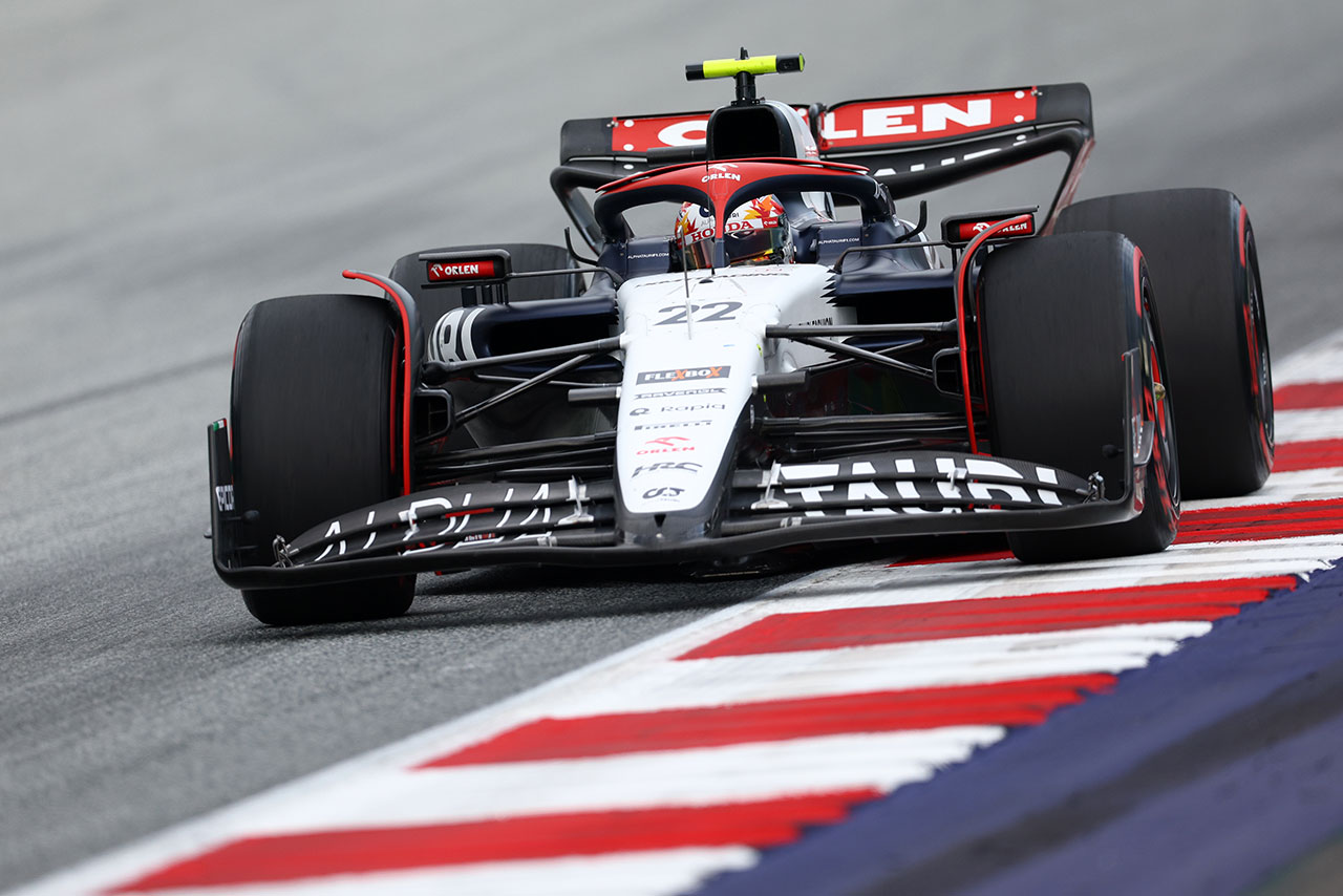 2023年F1第10戦オーストリアGP　角田裕毅（アルファタウリ）