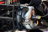 2022年F1第5戦マイアミGPで撮影されたレッドブルRB18の左フロントブレーキ