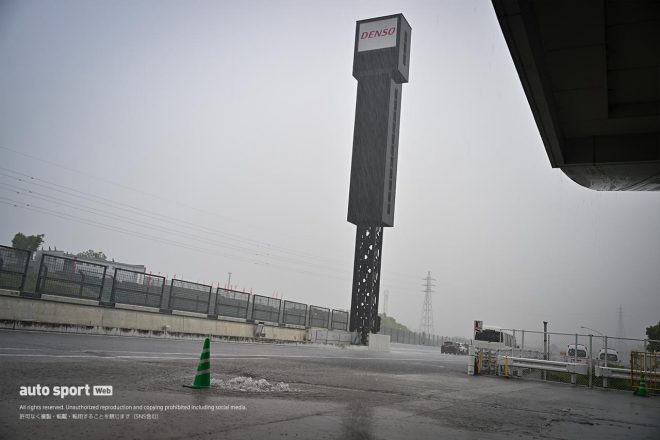 2023スーパーGT第3戦鈴鹿　雨が降り続いた搬入日の鈴鹿サーキット