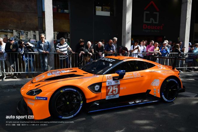 ORT・バイ・TFの25号車アストンマーティン・バンテージAMRはカラーリングが変更されている