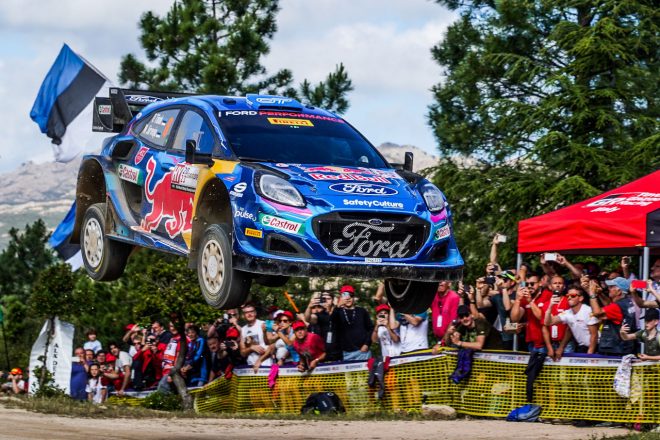 オット・タナク（フォード・プーマ・ラリー1）　2023年WRC第6戦ラリー・イタリア・サルディニア