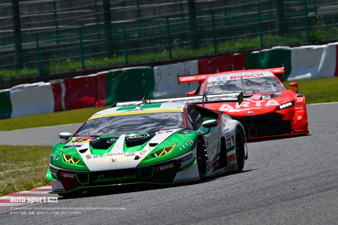 2023スーパーGT第3戦鈴鹿　Bamboo Airways ランボルギーニ GT3（松浦孝亮／坂口夏月）
