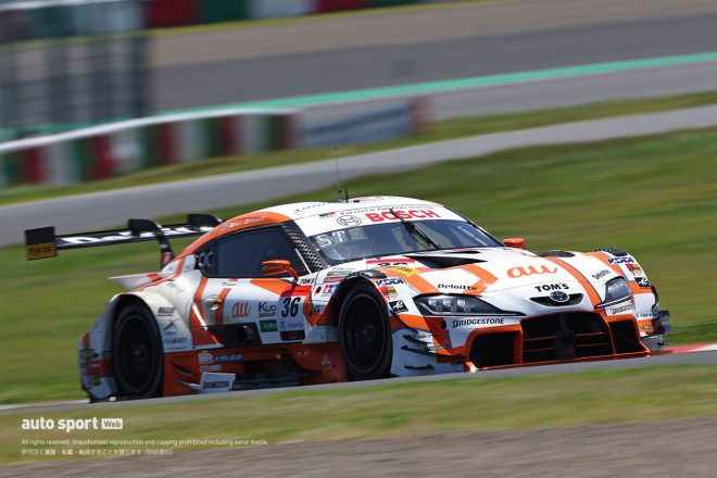 2023スーパーGT第3戦鈴鹿　au TOM’S GR Supra（坪井翔／宮田莉朋）