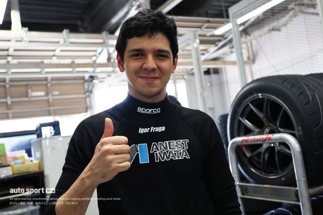 2023スーパーGT第3戦鈴鹿　GT300予選Q1B組トップタイムを記録したイゴール・オオムラ・フラガ（ANEST IWATA Racing RC F GT3）