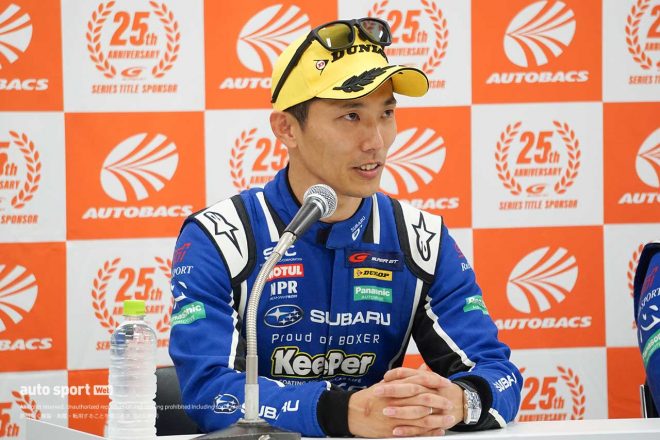 2023スーパーGT第3戦鈴鹿　山内英輝（SUBARU BRZ R&D SPORT）