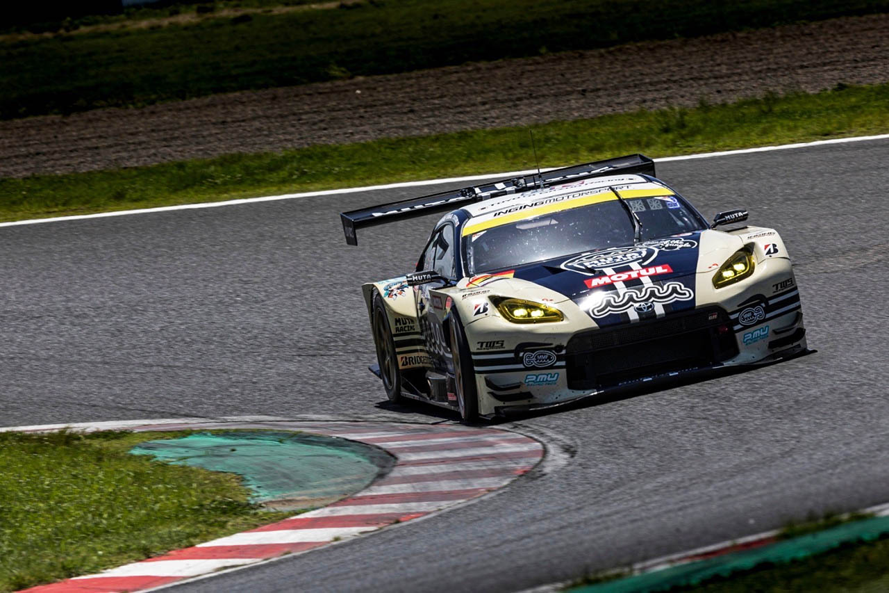 2023スーパーGT第3戦鈴鹿　muta Racing GR86 GT（堤優威／平良響／加藤寛規）