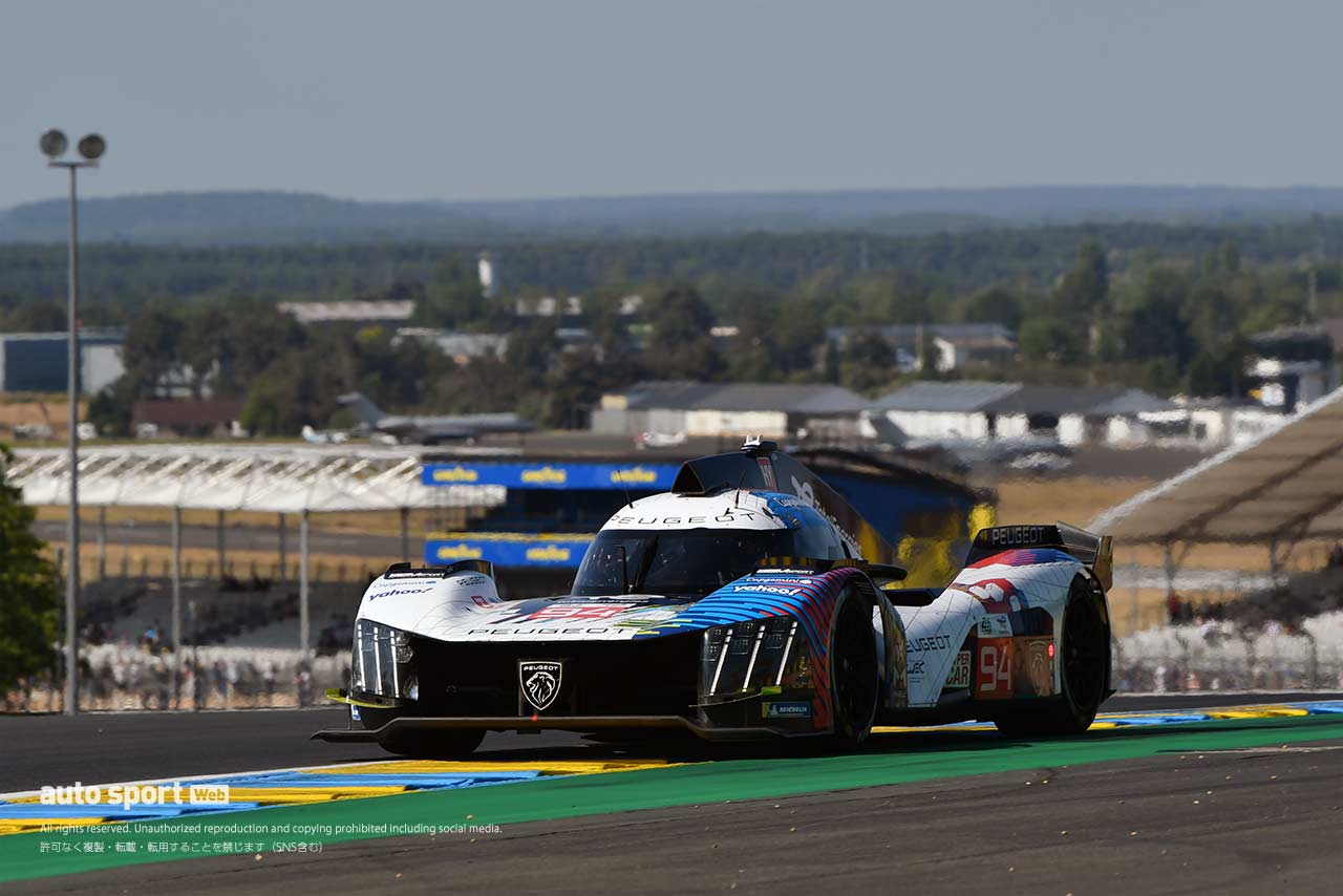 2番手となった94号車プジョー9X8