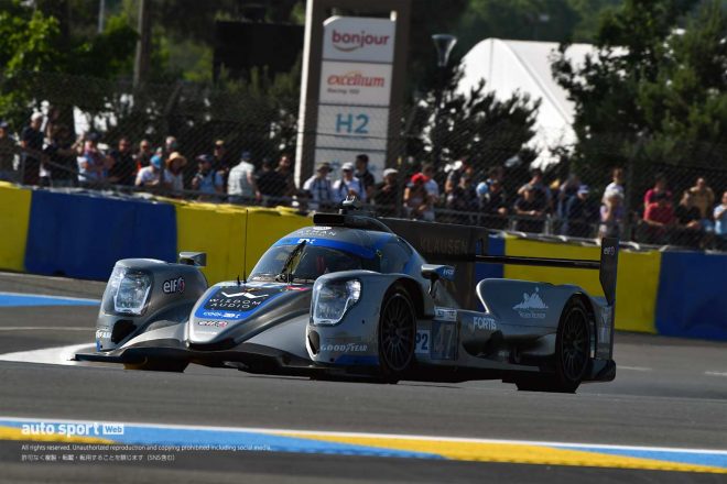 LMP2クラスの最速タイムをマークしたクール・レーシングの47号車