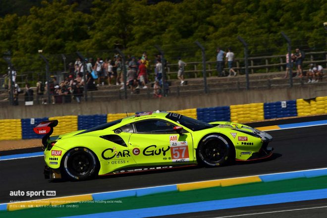 LMGTEアマクラスで4番手に入ったケッセル・レーシングの57号車フェラーリ488 GTE Evo