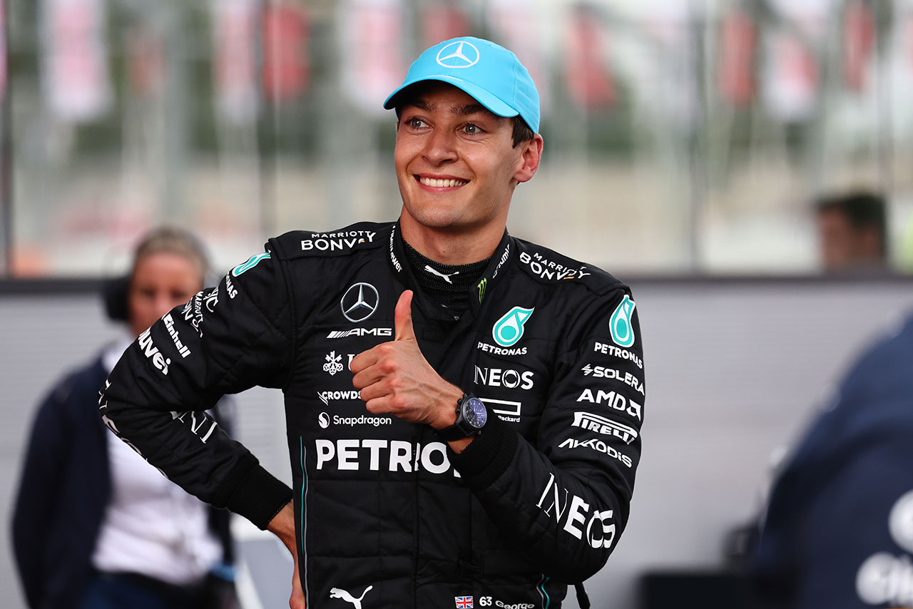 2023年F1第8戦スペインGP　ジョージ・ラッセル（メルセデス）