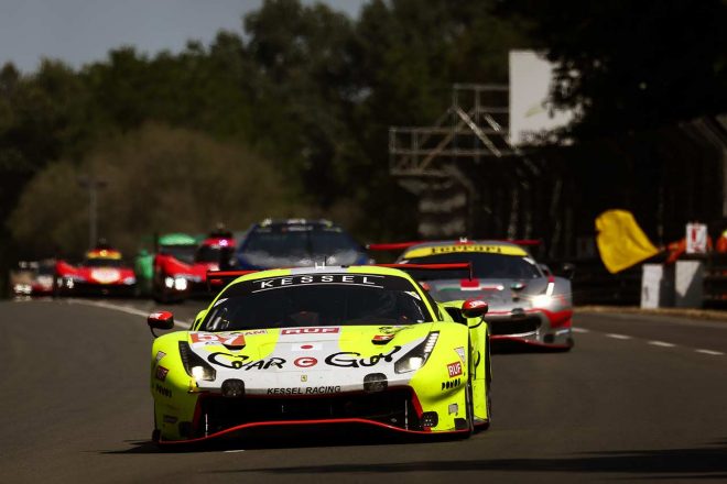 ケッセル・レーシングの57号車フェラーリ488 GTE Evo