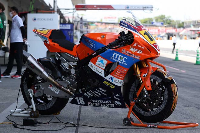 S-PULSE DREAM RACING・ITECのスズキGSX-R1000R