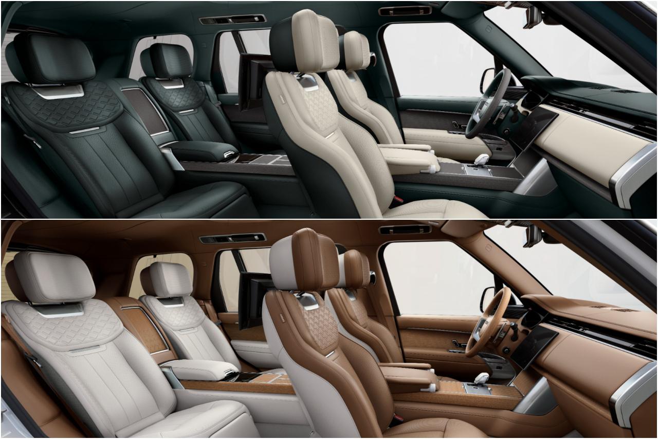 カタログモデルでもSV BESPOKEステアリングホイール（ウッド＆レザー）を"AUTOBIOGRAPHY"と"SV"に標準装備し、PHEVの"SV P550e"では4ゾーンクライメートコントロールを標準装備化するなど機能装備を強化した