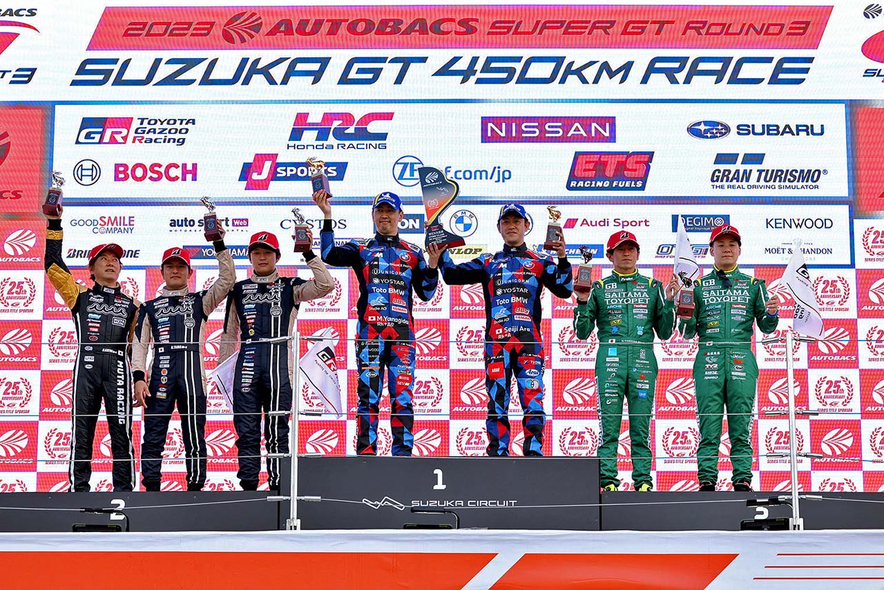 2023スーパーGT第3戦鈴鹿　GT300クラス表彰式