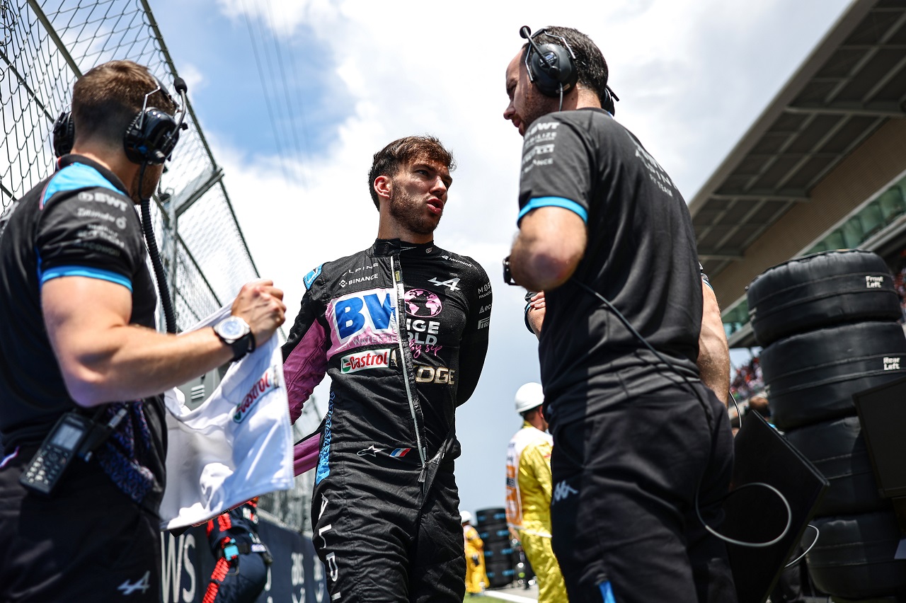 2023年F1第8戦スペインGP　ピエール・ガスリー（アルピーヌ）