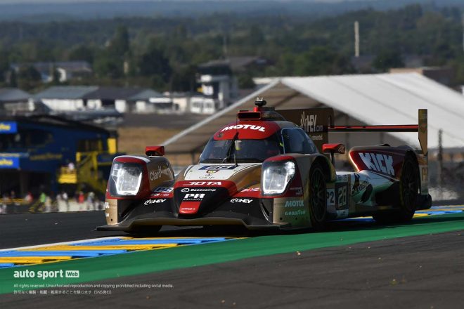 セッション2でLMP2最速となったJOTAの28号車