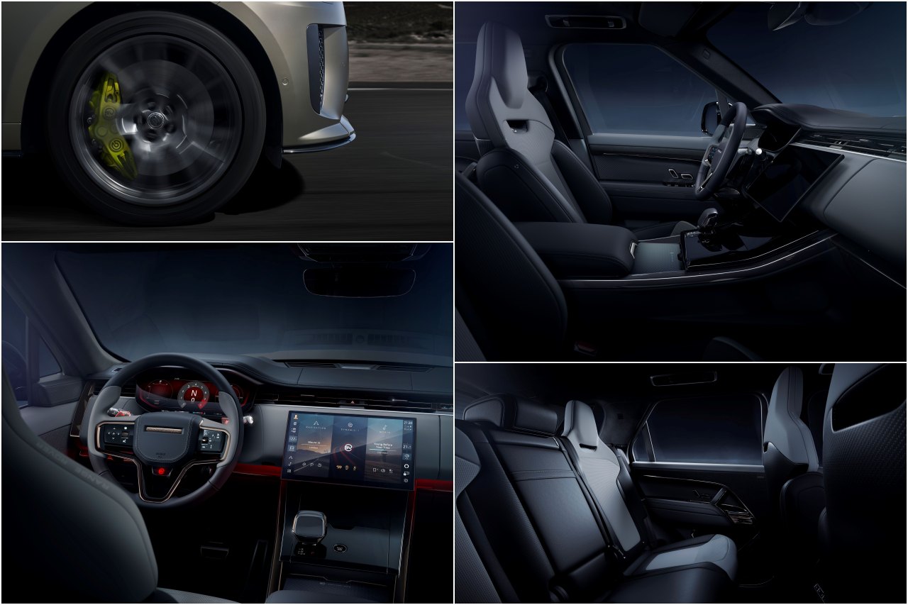 標準装備の混合メタルデュアルキャストブレーキに加え、オプションでカーボンセラミックブレーキ（CCB）も設定。量産車世界初のSUBPAC触覚オーディオシステムを組み込んだ多次元オーディオ体験を提供するボディ＆ソウルシート（BASS）も採用する