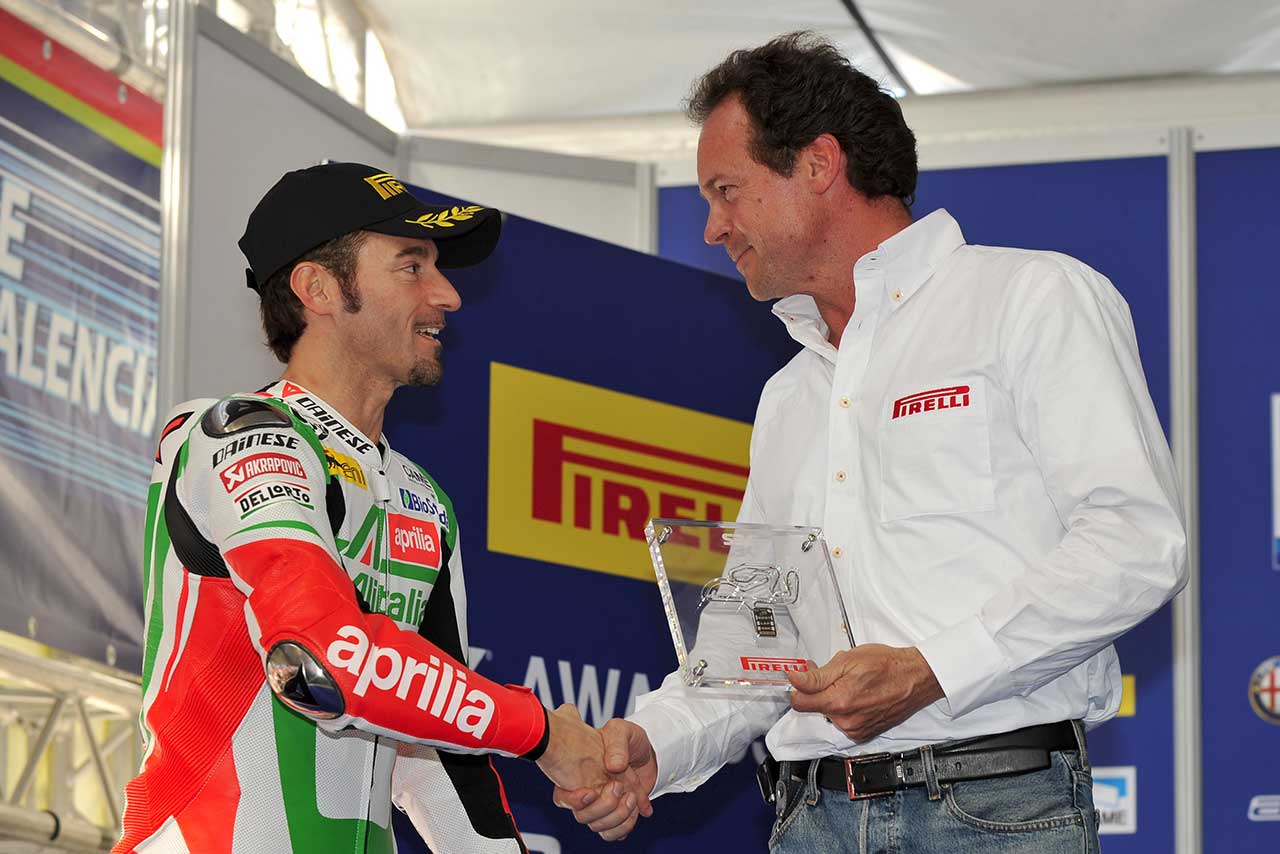 2010SBK：マックス・ビアッジ（Aprilia Alitalia Racing）