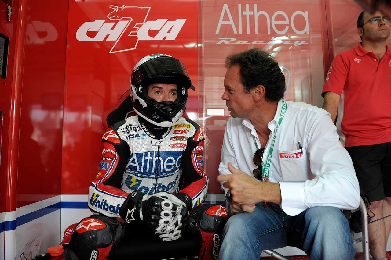 2011SBK：カルロス・チェカ（Althea Racing）