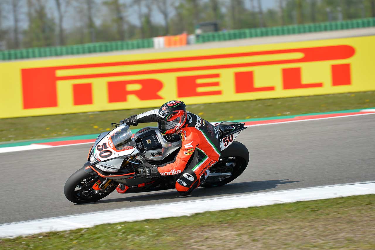 2014SBK：シルバン・ギュントーリ（Aprilia Racing Team）