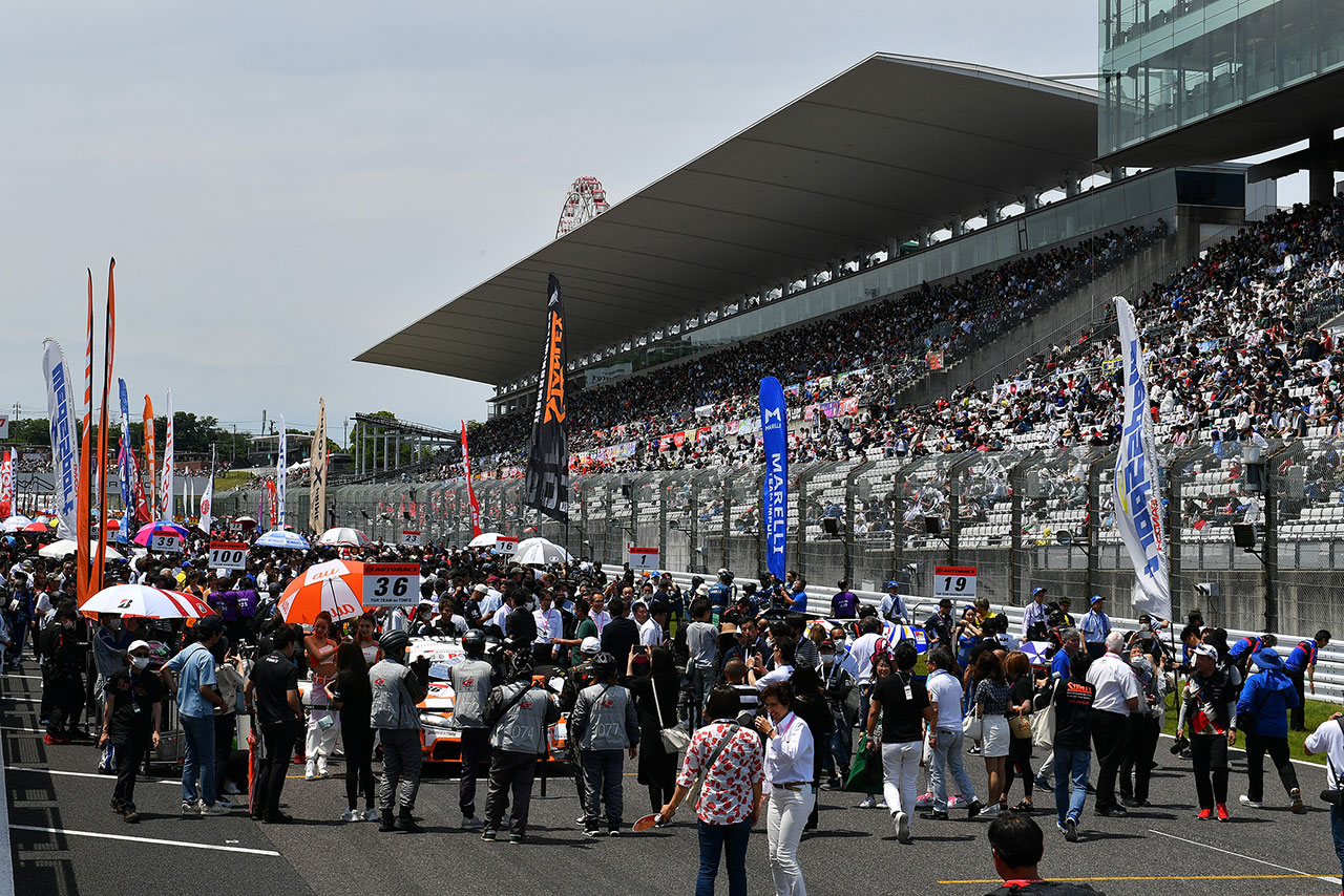 2023スーパーGT第3戦鈴鹿　スタート進行