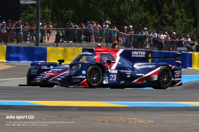 ＃23 オレカ07・ギブソン（LMP2）ユナイテッド・オートスポーツJ.ピアソン／T.ブロンクビスト／O.ジャービス