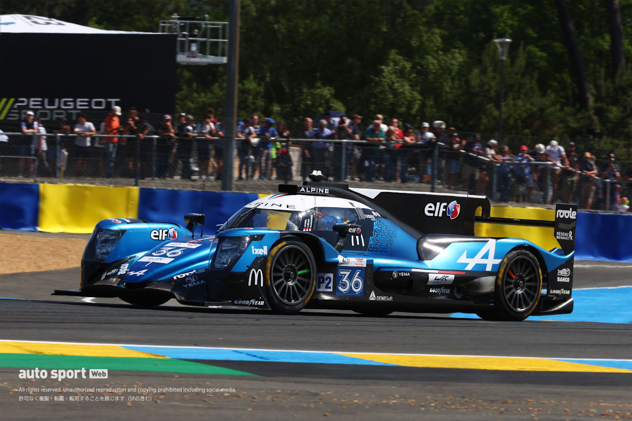 ＃36 オレカ07・ギブソン（LMP2）アルピーヌ・エルフ・チームM.バキシビエール／C.ミレッシ／J.カナル