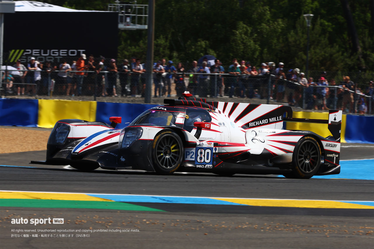 ＃80 オレカ07・ギブソン（LMP2プロ・アマ）AFコルセF.ペロード／B.バーニコート／N.ナト