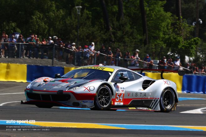 ＃54 フェラーリ488 GTEエボAFコルセT.フロー／F.カステラッチ／D.リゴン